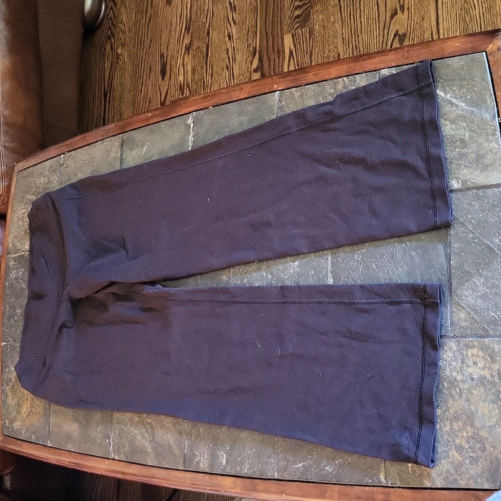 Y2K Lululemon criss cross top flared compression pants